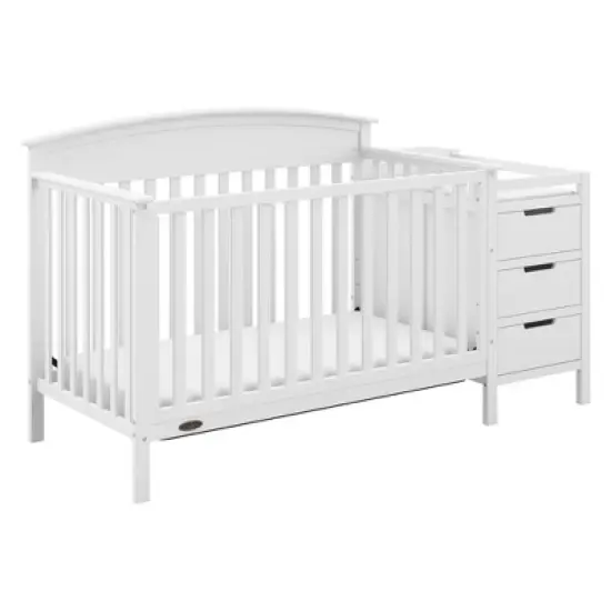 Graco Benton 4-in-1 Convertible Crib and Changer image {9}