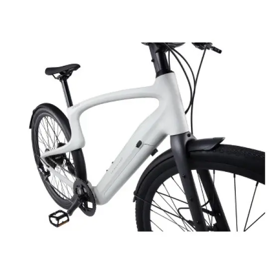 Urtopia Adult Carbon 1 Pro Smart 27.64'' Step-Over Electric Cruiser Bike - White M image {5}