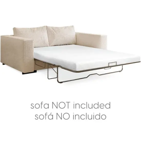 Milliard Premium 4.5 Inch Memory Foam Sofa Bed Replacement Mattress image {11}