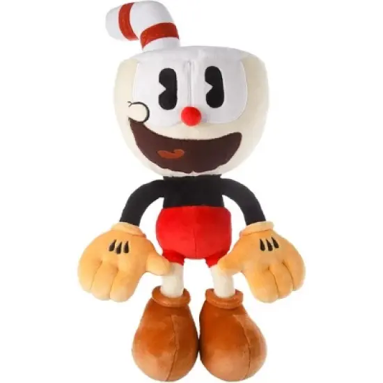 Mighty Mojo Cuphead Plush Toy - 15 Inches Super Soft and Huggable Stuffed Doll image {1}