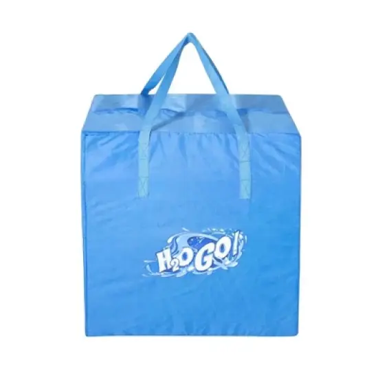 Bestway H2OGO! Beachfront Bonanza Kids Inflatable Mega Water Park with Giant Slide, Spontaneous Dump Bucket, Storage Bag, & Air Blower for Quick Setup image {4}