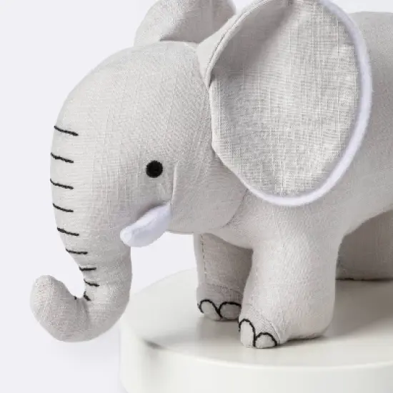 Plush Elephant Table Lamp Includes LED Light Bulb - Cloud Island&trade; image {3}