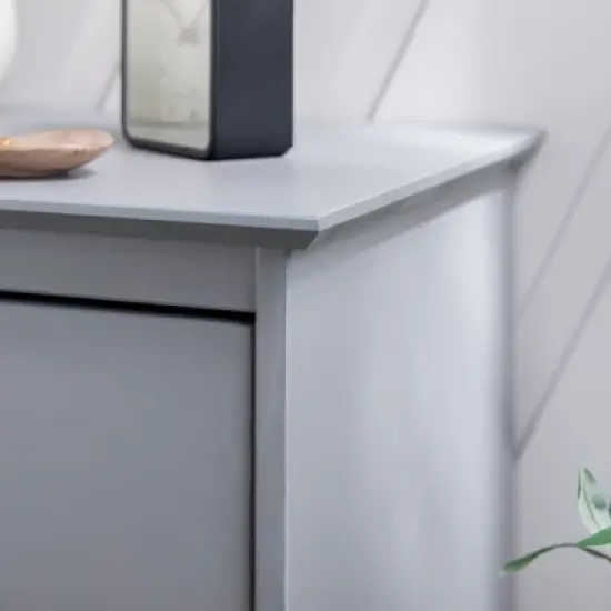 Stiva Classic Mid-Century Modern 3 Drawer Nightstand - Saracina Home image {12}