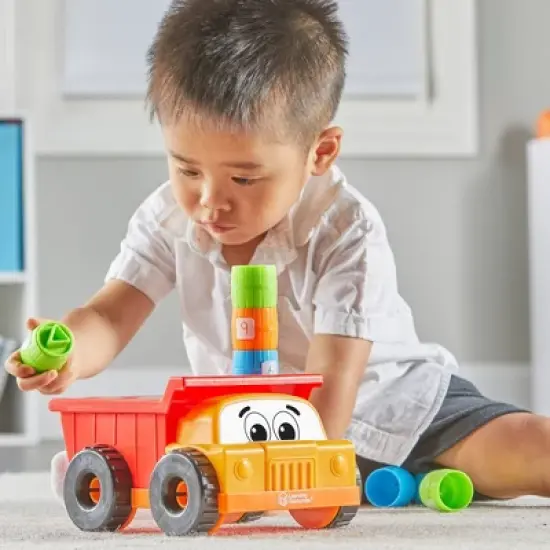 Learning Resources Tony the Peg Stacker Dump Truck image {2}