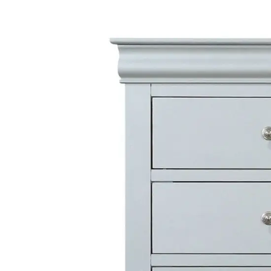 Acme Furniture Louis Philippe Dressers Platinum Finish image {3}
