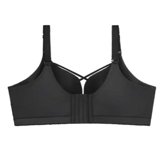 Agnes Orinda Women' s Plus Size Wireless Full Coverage 5 Hooks High Support Adjustable Straps Bralettes image {1}