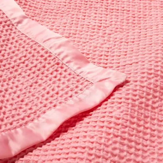 Waffle Blanket - Cloud Island&trade; Coral image {2}
