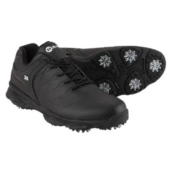 Ram Golf FX Tour Mens Waterproof Golf Shoes Black image {5}