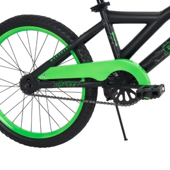 Huffy Decay 20" Kids' Bike - Black/Neon Green image {2}