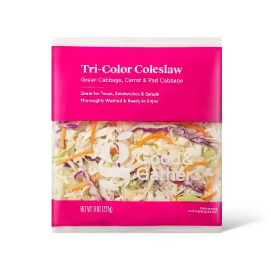 Tri-Color Coleslaw - 8oz - Good & Gather&trade; image {4}