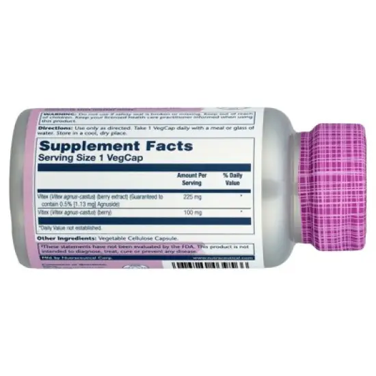 Solaray Vital Extracts, Vitex, 60 VegCaps image {1}