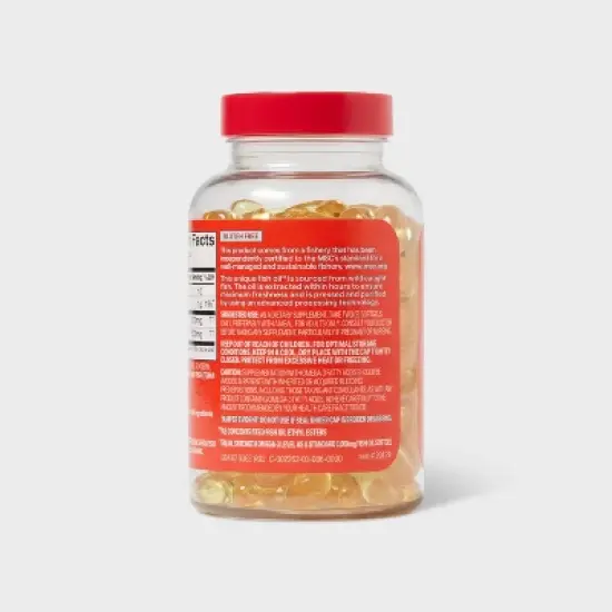 MSC Fish Oil Softgels - 1000mg - up&up&trade; image {3}