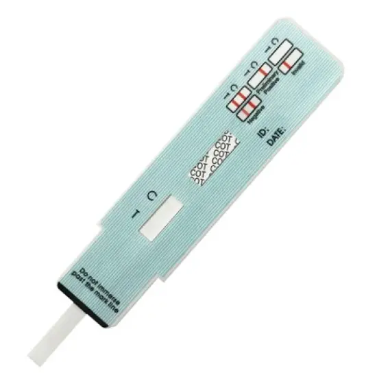 easy@Home Nicotine Cotinine Urine Panel Test Strips Kit - 10ct image {4}