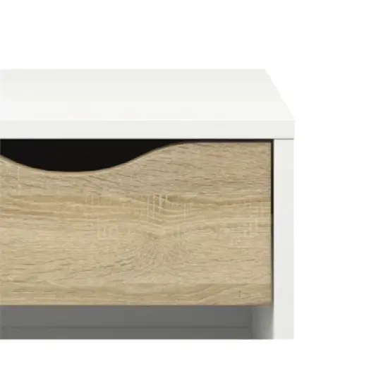 Nightstand in White - Tvilum image {3}