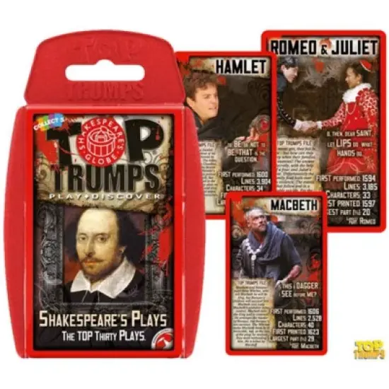 Top Trumps Shakespeare's Plays Card Game image {1}