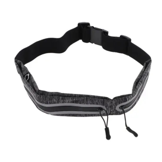 Unique Bargains Double Pocket Running Waist Pack 1 Pc image {10}