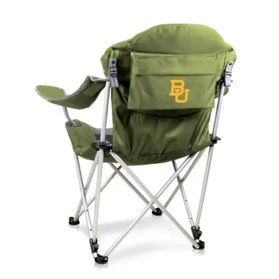 NCAA Baylor Bears Reclining Camp Chair with Head Support image {3}