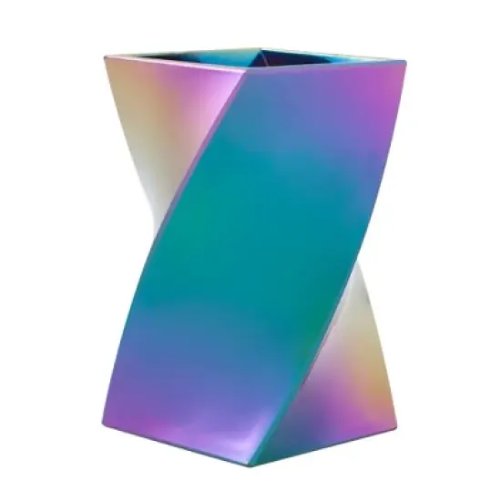 Zodaca Stylish Aurora Wave Pencil Pen Holder Cup Office Desktop Storage Organizer - Mixed Colors image {4}