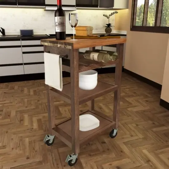 Belden Rolling Kitchen Cart -  Steve Silver image {1}