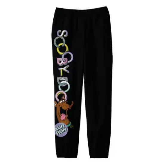Scooby Doo Ruh Roh Boy's Black Sweatpants image {4}