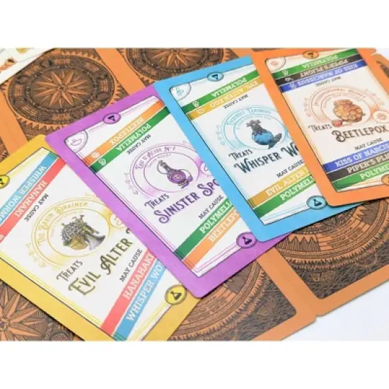 Pillbox Games Hex Effects Board Game: Creative Thinking, 10-20 Min Play, Includes Cards & Instructions for 2-8 Players image {4}