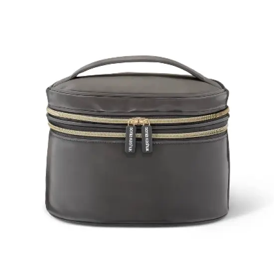 Sonia Kashuk&trade; Double Zip Travel Train Case Makeup Bag image {3}