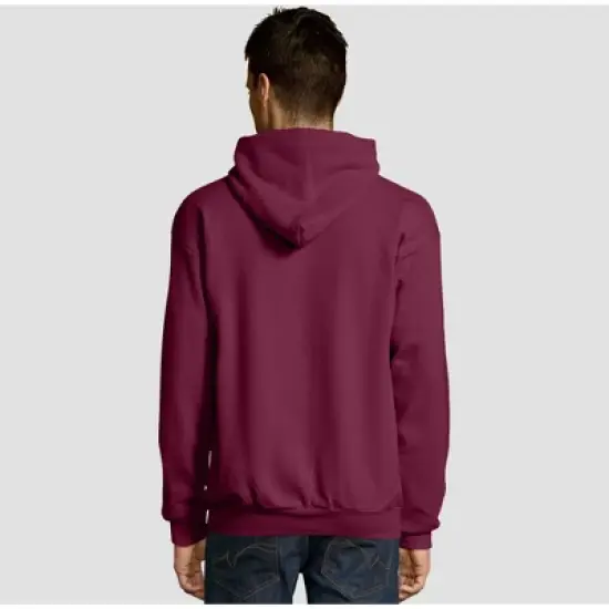 Hanes Men's EcoSmart Fleece Pullover Hooded Sweatshirt image {1}