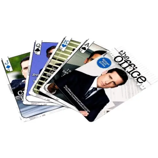 Aquarius Puzzles The Office Michael Quotes Playing Cards | 52 Card Deck + 2 Jokers image {2}