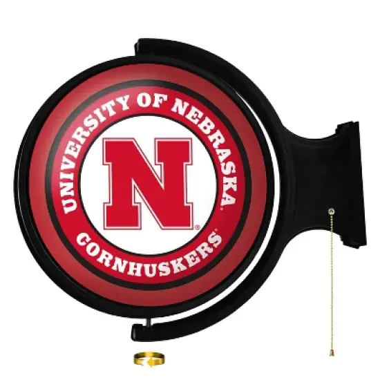 University Original Round Rotating Lighted Wall Sign image {54}