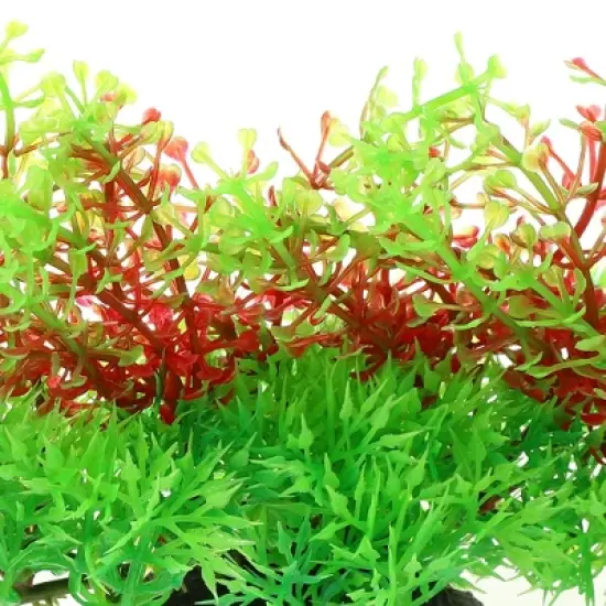 Unique Bargains Aquarium Plants Decorations Artificial Aquatic Plant Green 3.54" 1 Pc image {5}