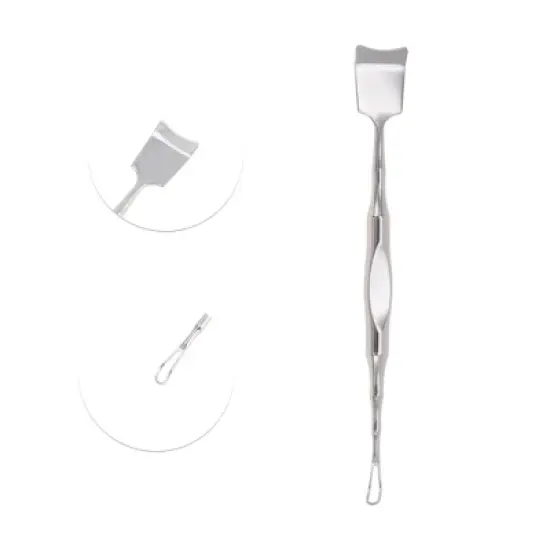 Unique Bargains Facial Pimple Extractor Silver Tone 1 Pc image {2}
