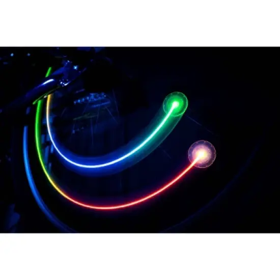 Brightz Orbit Color Morph LED Bicycle Spoke Clip image {3}