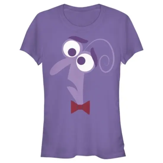 Junior's Inside Out Fear Face Halloween T-Shirt image {2}