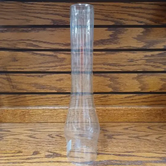 Lehman's Clear Glass Lamp Chimney, Replacement Hurricane Globe Measures 2 7/8 Inch Diameter Base x 13.5 Inches High for Oil or Kerosene Lanterns image {1}
