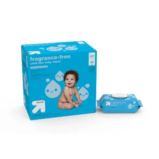 Fragrance-Free Baby Wipes - up & up&trade; (Select Count) image {12}