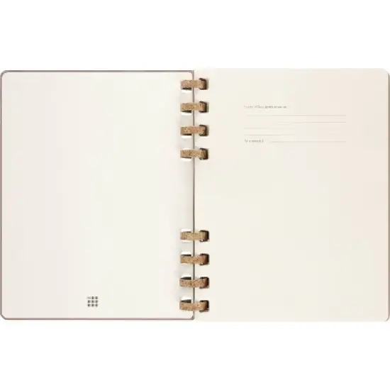Moleskine 2023-24  Academic Weekly Planner 10"x8" XL Spiral Almond image {2}
