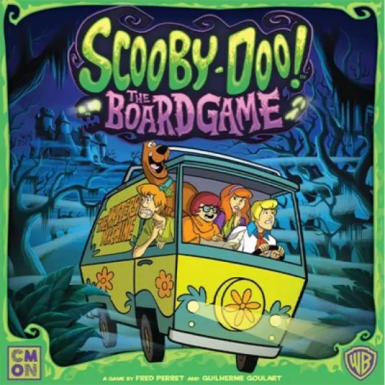CMON Scooby-Doo The Board Game: Includes Game Pieces & Instructions, Strategy & War Play for 1-5 Players, 30 Min Play image {5}
