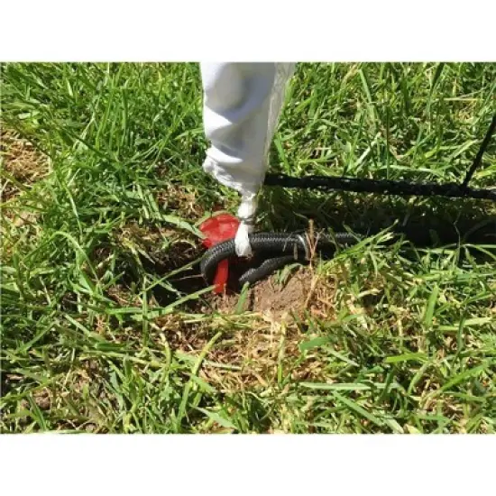 Open Goaaal JX-OGFJ3 Adjustable Soccer Practice Net Rebounder Backstop with Training Goal, Junior Size image {4}