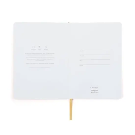 Altitude 160pg Ruled Journal 5.875"x8.25" Vegan Leather Dark Sage Debossed Arch image {2}