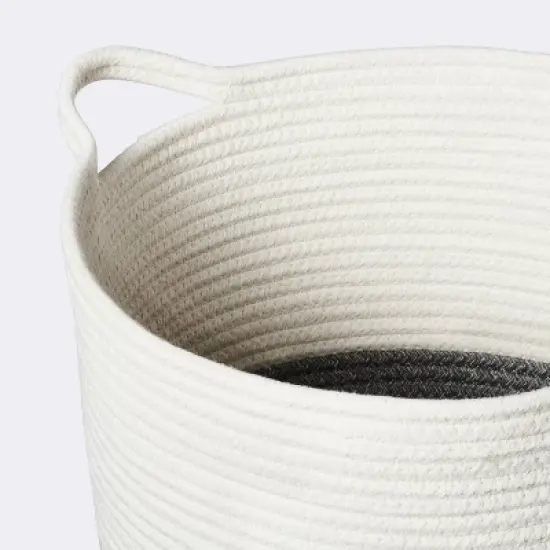 Coiled Rope Bin with Color Band - Cloud Island&trade; image {2}