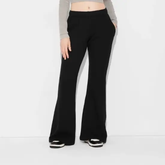 Women's High-Rise Flare Sweatpants - Wild Fable&trade; image {1}