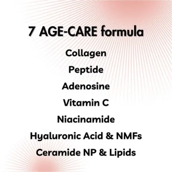 RESPEKT Age Care Face Sheet Mask: Collagen, Peptide, Ceramide, Hyaluronic Acid, Diamond Powder, Niacinamide, 4 Pack image {4}