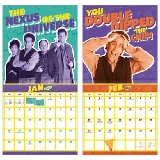 Trends International 2026 Seinfeld 12"x12" Wall Calendar image {5}