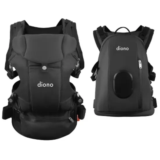 Diono Carus Complete 4-in-1 Baby Carrier, Detachable Backpack, Front & Back Carry image {8}
