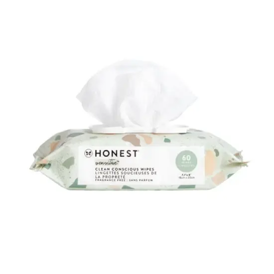 The Honest Company Plant-Based Baby Wipes made with over 99% Water - Classic(Select Count) image {3}