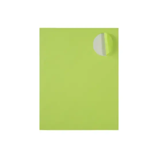 JAM Paper Round Label Sticker Seals 2.5" Diameter Lime Green 12 Labels/Sheet 10 Sheets/Pack image {2}