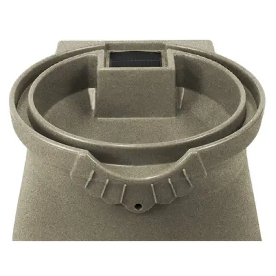 Good Ideas RWURN50-SAN 50 Gallon Rain Water Saver Wizard Barrel Urn image {3}