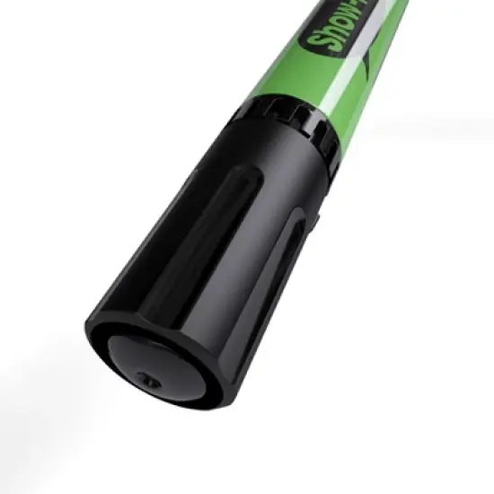 Show-me&reg; Medium Tip Slim Barrel Dry Erase Markers, Black, Box of 200 image {5}