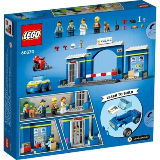 LEGO City Police Station Chase Set with Police Car Toy 60370 image {3}
