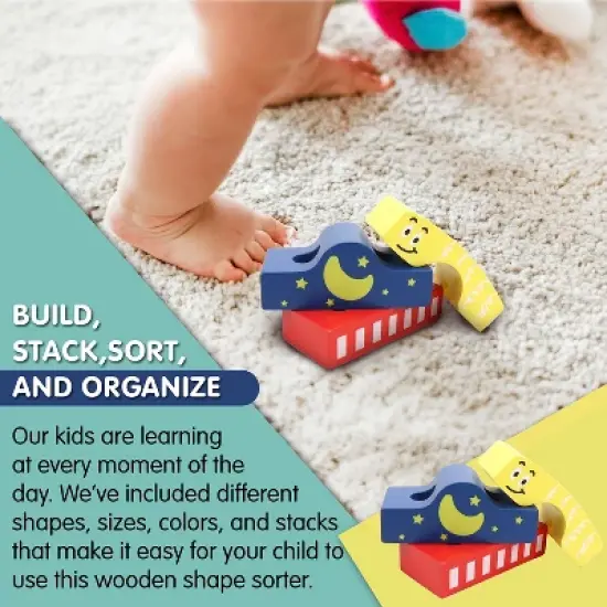 Leo & Friends Block Train Stacking Set image {2}